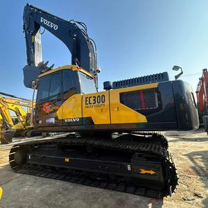 Excavateur d'occasion Volvo EC300 de 30 tonnes 90%, neuf, bon marché, sur chenilles, engins de terrassement hydrauliques, excavatrices d'occasion Volvo EC300 - Product Image 6