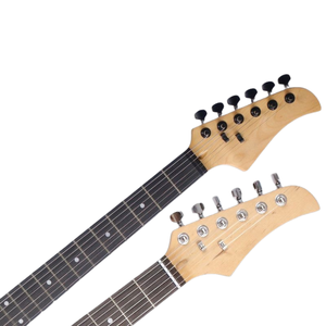 <span class=keywords><strong>Guitarra</strong></span> Eléctrica Estilo ST - Cuerpo <span class=keywords><strong>de</strong></span> Paulownia Sólido con Acabado Brillante, 6 Trémolos Preconfigurados, Ideal para Principiantes, Calibración Profesional - Product Image 4