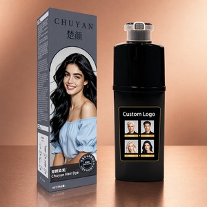 Crema de Tinte para el Cabello Más Vendida, Color Rubio Ceniza, Crema de Coloración para el Cabello con Doble Bomba, Suministro OEM de Fábrica - Product Image 1
