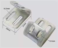 Jian Li Oem 4 trous en métal plastique Zig Zag Clips à ressort pour la fixation canapé-lit ressorts sinueux