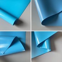 Bâche en PVC tissé ignifuge et imperméable 900 g/m² pour porte rapide à enroulement, fournie directement par l'usine