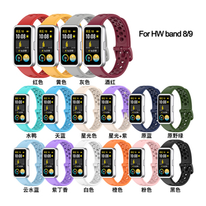 สายรัดข้อมือซิลิโคนยางนุ่มคุณภาพสูงสำหรับนาฬิกา Huawei Watch Band 9 Band 8 - Product Image 3