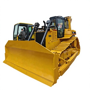 Bouteur sur chenilles d'occasion CAT D6R 20T avec moteur puissant et système hydraulique fiable, idéal pour le défrichement et le nivellement intensifs - Product Image 1