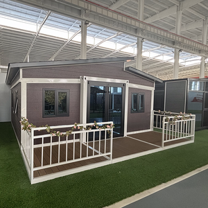 20ft 40ft prefab gấp cấu trúc container nhà mở rộng container nhà 2 phòng ngủ cho sống biệt thự nhà - Product Image 3