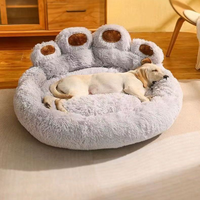 Coussin pour chien en peluche doux, durable, écologique, chaud, confortable et moelleux pour chiots et grands chiens