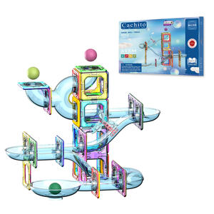 Colorido fuerte bloque de construcción magnético juguete coche Stem imán Juguetes - Product Image 2