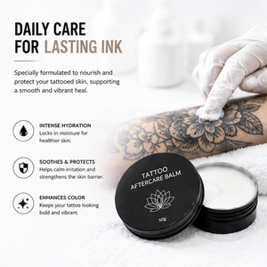 Nueva Crema para Tatuajes de Densidad Uniforme, Opciones de Peso Completas, Gel para el Cuidado Posterior del Tatuaje con Logotipo Personalizado OEM para Maquillaje Permanente - Product Image 4