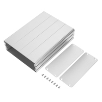 Boîtier en aluminium anodisé usiné CNC 6063/6061, protection IP54, options de couleur personnalisées pour le contrôle de perçage LXIANG