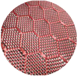 240g Red Football Hexagonal Surfboard Motorcycle Helmet Carbon Fiber Kevlar Blend Fabric