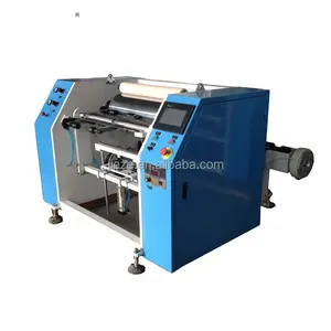 Aluminium Foil Roll Manufacturing Plant Cling Film Roll Rewinder Machine