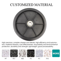 Piezas de Inyección de Plástico de Microplástico de Excelente Calidad de Fabricación, Piezas de Plástico ABS, Piezas de Extrusión de Plástico