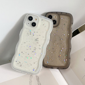 Custodia per telefono <span class=keywords><strong>Mini</strong></span> stella carina per <span class=keywords><strong>iPhone</strong></span> 16 15 14 <span class=keywords><strong>13</strong></span> 12 11Pro Max Plus <span class=keywords><strong>Cover</strong></span> morbida ibrida a onda riccia antiurto per <span class=keywords><strong>iPhone</strong></span> 16E - Product Image 5