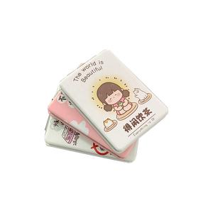 Espejo de maquillaje portátil <span class=keywords><strong>plegable</strong></span> de dibujos animados creativos Lovely Girl Heart New Espejo de tocador de doble cara puede ser al por mayor - Product Image 3