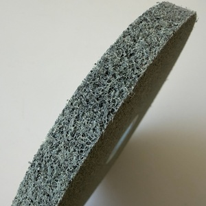 Rueda de desbarbado y acabado EXL 8S FINE - 6x1/<span class=keywords><strong>2x1</strong></span> pulgadas, mineral de carburo de silicio para pulido de titanio y acero inoxidable - Product Image 4