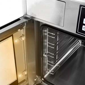เตาอบไฟฟ้าอุตสาหกรรมขนาด 68 ลิตร ดีไซน์ใหม่ 5 ชั้น พร้อมวงแหวนความร้อนรูปตัวยู 220 โวลต์ ระบบหมุนเวียนลมร้อนเพื่อการอบที่รวดเร็ว - Product Image 3