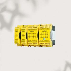 Unidad de Control Integrado de Seguridad Safect SSM-MG2 - SIL3 PLe Cat.4 Certificado - Origen Corea Conexión Simple Conector Extraíble 2NO - Product Image 1