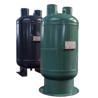Pièces détachées de réfrigération : Réservoir récepteur de liquide pour unités de condensation, réservoir sous pression et pompe, construction en acier/titane
