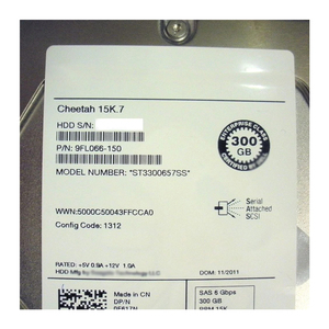 ฮาร์ดดิสก์ SAS ขนาด 3.5 นิ้ว ความจุ 300GB ความเร็ว 15K RPM รุ่น ST3300657SS สำหรับเซิร์ฟเวอร์ระดับองค์กร ความเร็ว 6Gb/s ประสิทธิภาพสูง ผู้จัดจำหน่ายขายส่ง - Product Image 3