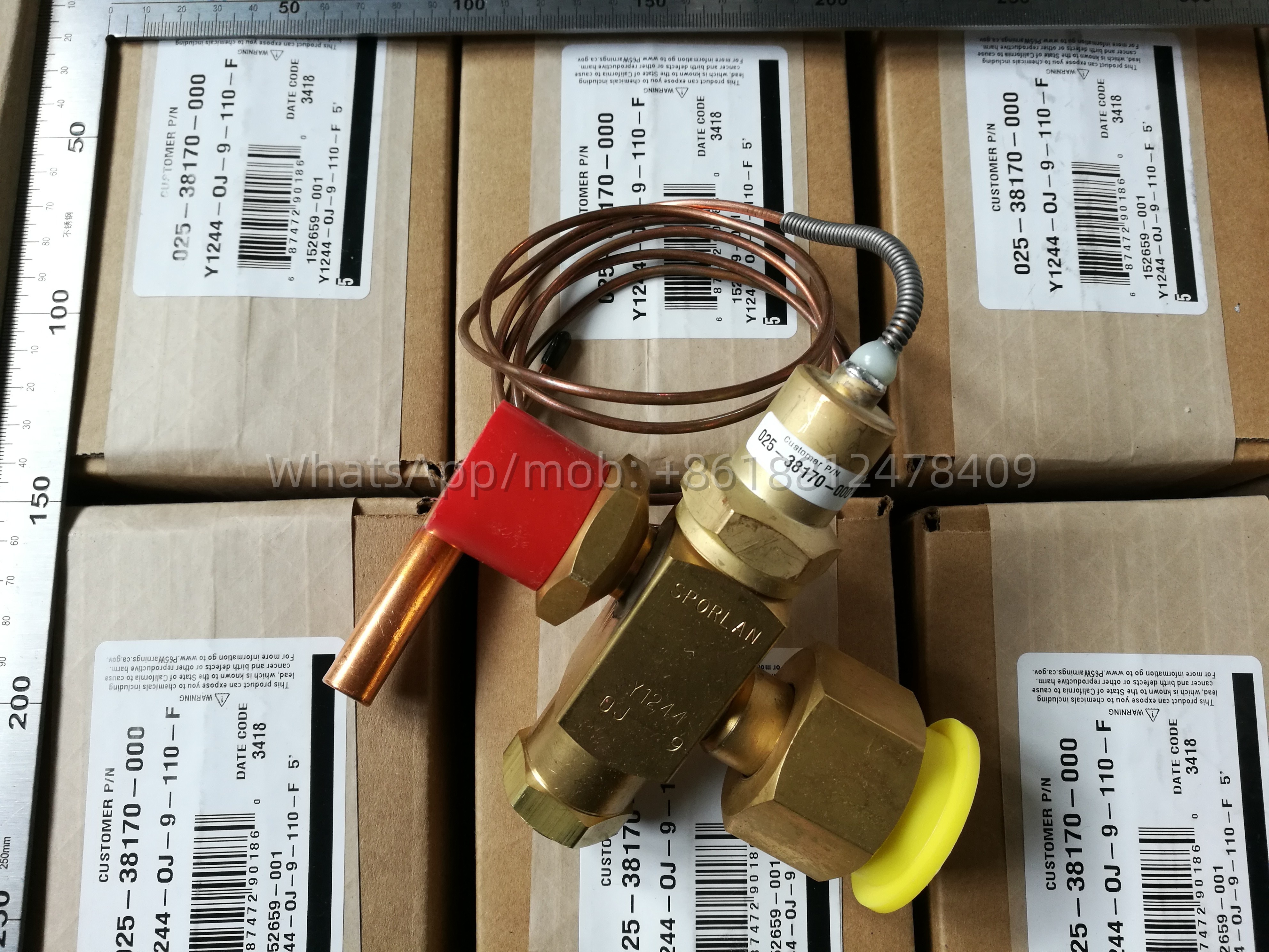 Original YORK Expansion Valve 025-38170-000 for Chillers