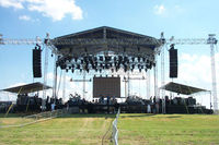 Estructura de Techo para Escenario de Conciertos de Aluminio Grande, Sistema de Elevación de Torre Truss 6x8m 10x10m 12x10m