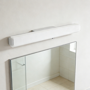 Lámpara LED de tocador impermeable IP44 personalizada, 3CCT regulable, moderna, de aluminio, para espejo de baño, ideal para proyectos hoteleros al por mayor - Product Image 3