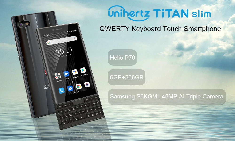 Unihertz TITAN SLIM - 6GB 256GB Android 11 Smartphone