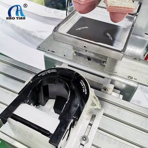 Haotian Pad <b>Printing</b> <b>Machine</b> Single Color Pneumatic Drive Semi Automatic Swing Arm Double Head For Small Medium Products - Product Image 1