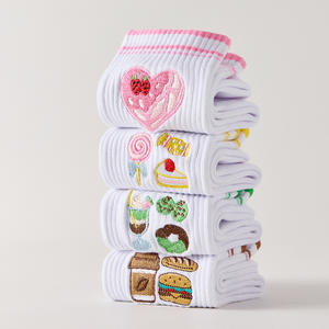 Calcetines de Yoga hasta la Pantorrilla para Mujer, Antideslizantes, con Bordado, Profesionales, para Fitness, Entrenamiento, Pilates, Deportes, Fabricante - Product Image 4