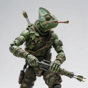 Figuras de Acción de Animales Ciborgue con Tecnología Futurista de <span class=keywords><strong>Ciencia</strong></span> Ficción, Articuladas, Fabricación Personalizada OEM, Moldeo por Inyección de ABS y PVC - Product Image 2