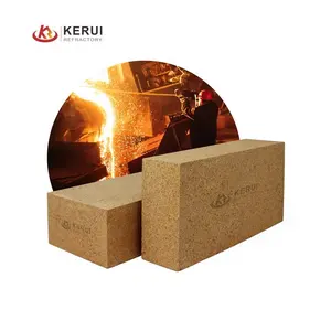 KERUI Cost Price High Quality Refractory Fireclay Brick Wholesale Fire Clay Brick For Furnace