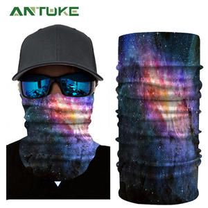 Mascarilla Facial con Estampado de Cielo Estrellado, Calentador de Cuello, Talla Única, Multifuncional, Pañuelo para Ciclismo - Product Image 5