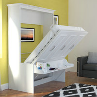 Lits superposés escamotables horizontaux personnalisés Lit escamotable avec bureau Lit mezzanine escamotable avec armoire de rangement Lit queen size de luxe pour la maison et le bureau