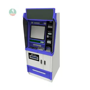 Atm programming banking teller solutions customized metal cabinet design integrated kiosk