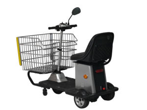 Scooter électrique à 3 roues de haute qualité E-<span class=keywords><strong>Quad</strong></span> 24V avec <span class=keywords><strong>batterie</strong></span> au plomb pour panier et supermarché Cosco - Product Image 3