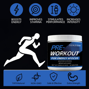 Comprimés pré-entraînement à la créatine, bêta-alanine et caféine pour l'énergie et la concentration, saveur fruitée, libération d'énergie explosive, intensité maximale - Product Image 6