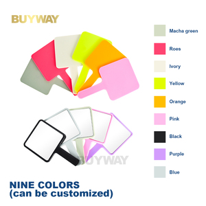 Bán Buôn Cầm Tay Gương Cho Trang Điểm Biểu Tượng Tùy Chỉnh Nhỏ Gọn Gương Du Lịch Nhỏ Nhựa Cầm Tay Gương Hot Bán - Product Image 4