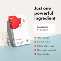Patchs Hydrocolloïdes Invisibles pour l'Acné et les Imperfections, Emballage Neutre, Prise en Charge du Dropshipping Shopify, Expédition DDP