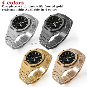 Kit de modification GA2100 avec bracelet en acier inoxydable et boîtier givré, procédé de sablage en acier mat pour la modification de la montre <span class=keywords><strong>GMA</strong></span>-<span class=keywords><strong>S2100</strong></span> - Product Image 4