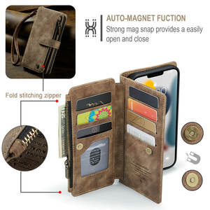 <span class=keywords><strong>Cargador</strong></span> inalámbrico 2024 <span class=keywords><strong>Funda</strong></span> para iPhone 14 Muti-Cards Holder Wallet Case Teléfono celular para iPhone 15 14 13 12 Pro Max <span class=keywords><strong>Funda</strong></span> de cuero - Product Image 3