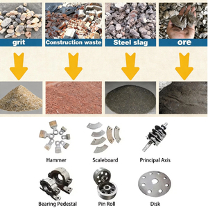 Frantoio a Martelli Portatile ad Alta Efficienza per Lavori di Frantumazione di Minerali <span class=keywords><strong>d</strong></span>'<span class=keywords><strong>Oro</strong></span> e Rifiuti Edili - Product Image 6