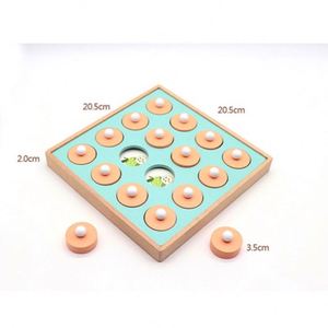 Ajedrez de Memoria Educativo de Madera Colorido para Niños y Adultos - Set de Juguetes DIY - Product Image 4