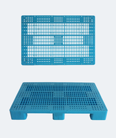 Palettes Euro industrielles en plastique Palettes à 4 voies fabriquées à la machine en plastique