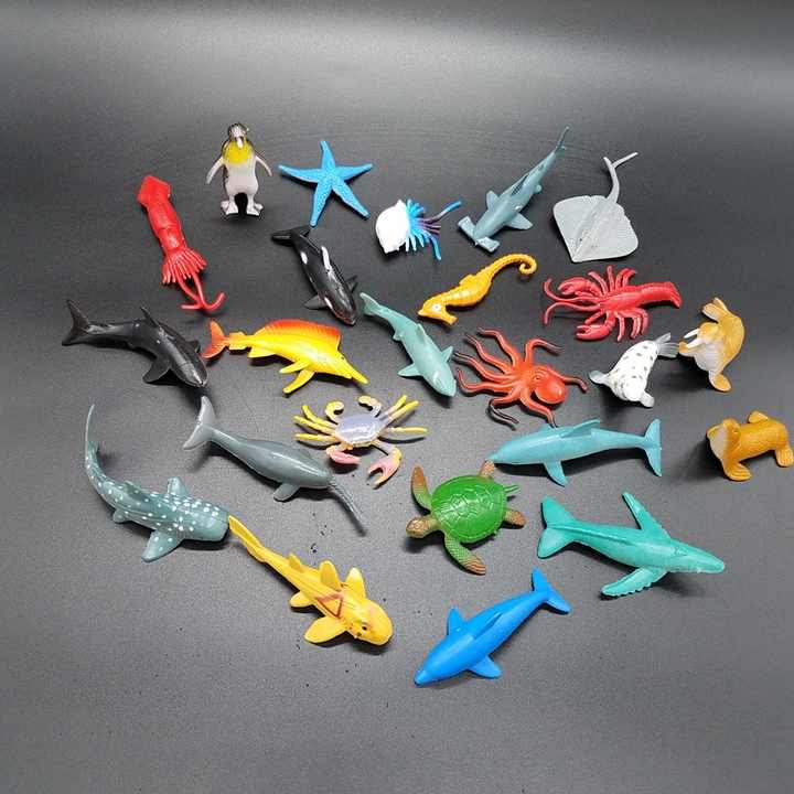 Realistic Hard Mini Plastic PVC Ocean Animal Figure Toys