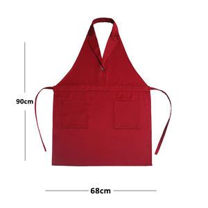 Nouvel tablier tendance pour hommes et femmes, uniforme <span class=keywords><strong>de</strong></span> travail pour café, bar, barman, <span class=keywords><strong>comptoir</strong></span> - Product Image 2