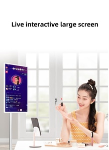 <b>Portable</b> 21.5inches HD Live Monitor Multi-Functional Real-Time Interactive Lightweight Screen White Cabinet 21.5inches HD Live M - Product Image 2