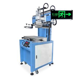 เครื่องพิมพ์สกรีนแบบแบนสำหรับการ์ด พลาสติก ผ้า ผ้าไหม - สภาพใหม่และมือสอง กึ่งอัตโนมัติ พร้อมมอเตอร์ - Product Image 4