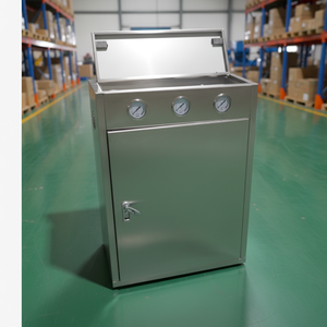 Système de filtration d'eau pour toute la maison en acier inoxydable 304, 3 étapes, 20" x 4.5" Big Blue, 3 manomètres, 1" BSP, PFAS en stock en Australie - Product Image 3