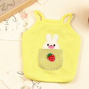 Canotte estive senza maniche per animali domestici: gilet leggero in Mesh traspirante per cani e gatti-vestiti sottili per <span class=keywords><strong>cuccioli</strong></span> <span class=keywords><strong>di</strong></span> piccole razze - Product Image 2