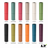 Tapis de yoga en caoutchouc PU 183x68cm 4,5mm antidérapant pour usage humide et sec, tapis rembourré double face pour yoga, pilates, fitness, salle de sport à domicile