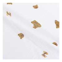 XNZTEX JURAVICHY JF2580 Maßgefertigter Hochwertiger Bubble-Woven Doppellagiger Bedruckter Musselin-Babystoff für Mädchen & Jungen Windeln